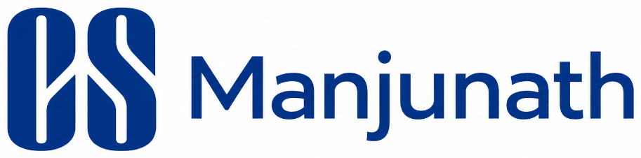 CS Manjunath Logo